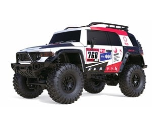 Fjernstyrt - Amewi Dirt Climbing SUV Race Crawler 4WD 1:10 RTR White/Red - 22592