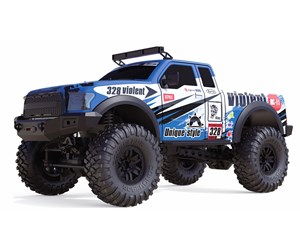 Fjernstyrt - Amewi Dirt Climbing Pick-Up Race Crawler 4WD 1:10 RTR Blue - 22594