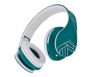 Hodetelefoner - PowerLocus Wireless Headphones P2 (blue-white) - pwl-p2-blueoceanwhit