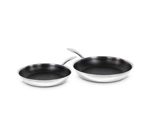 Panner - Sobczyk Hybrid pans - Steel/black - 24 cm & 28 cm - 5740007812897