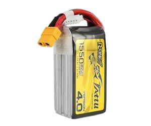 Fjernstyrt - Gens ace &Tattu R-Line Version 4.0 1550mAh 14.8V 130C 4S1P XT60 - TAA15504S13X6