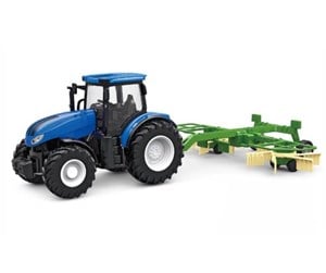 Fjernstyrt - Amewi RC Tractor with Rotary Swather 1:24 RTR - 22599