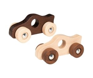 Treleker - Goki Wooden Push Figure Race Car - 55891