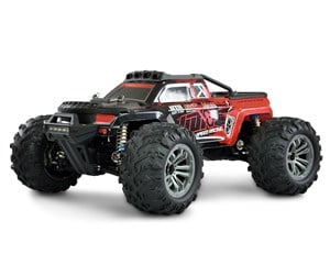 Fjernstyrt - Amewi Daphoenodon Monster Truck 4WD 1:12 with Gyro RTR Red - 22608