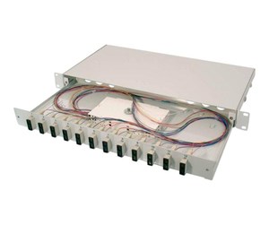 Tilbehør - DIGITUS Professional DN-96320/9 - fibre-optic splice box - 1U - 19" - DN-96320/9