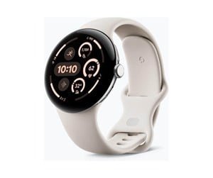 Smartklokke, Smartwatch & Sportsklokke - Google Pixel Watch 3 (45mm) LTE - Porcelain - GA05283-DE