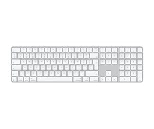 Tastatur - Apple Magic Keyboard with Touch ID and Numeric Keypad - Tastatur - Engelsk - Hvit - MXK73B/A