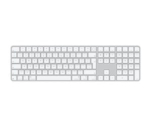 Tastatur - Apple Magic Keyboard with Touch ID and Numeric Keypad - Tastatur - Engelsk - Hvit - MXK73Z/A