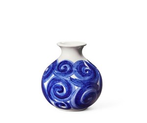 Dekorasjon - Kähler Tulle Vase H10.5 cm - blue - 695010