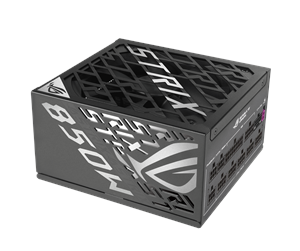 Strømforsyning (PSU) - ASUS ROG Strix 850W Platinum Strømforsyning (PSU) - 850 Watt - 135 mm - ATX 3.1 - 80 Plus Platinum sertifisert - 90YE00W2-B0NA00