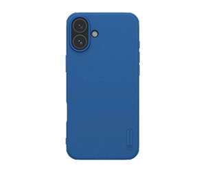 Mobil - Deksel og etui - Nillkin Super Frosted Shield Pro Case for iPhone 16 (blue) - 6902048286429