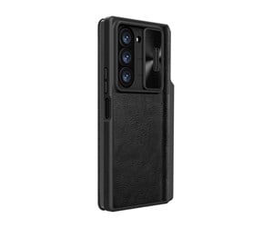 Mobil - Deksel og etui - Nillkin Qin Pro Leather Case Samsung Galaxy Z Fold 6 5G (black) - 6902048281448