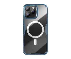 Mobil - Deksel og etui - Nillkin Nature TPU Pro Magnetic iPhone 16 Pro Case (blue) - 6902048287297