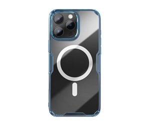 Mobil - Deksel og etui - Nillkin Nature TPU Pro Magnetic iPhone 16 Case (blue) - 6902048287273