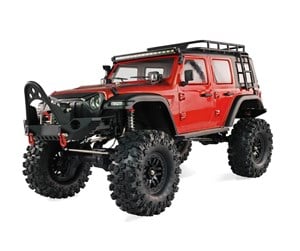 Fjernstyrt - Amewi AMXRock Crosstrail Crawler 4WD 1:10 ARTR Red-Metallic - 22652