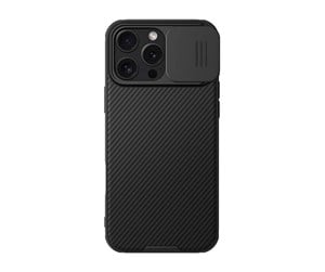 Mobil - Deksel og etui - Nillkin CamShield Pro iPhone 16 Pro Max Case (black) - 6902048286863