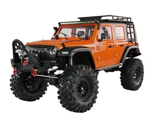 Fjernstyrt - Amewi AMXRock Crosstrail Crawler 4WD 1:10 ARTR Orange-Metallic - 22656