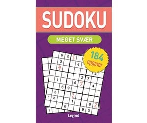 Kropp/sinn - Sudoku - Meget svær - 9788775373505