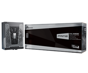 Strømforsyning (PSU) - Seasonic PRIME PX-2200 Strømforsyning (PSU) - 2200 Watt - ATX 3.1 - 80 Plus Platinum sertifisert - PRIME-PX-2200-ATX30