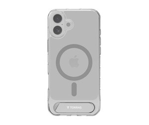 Mobil - Deksel og etui - Torras Pstand Series Case for iPhone 16 Plus (transparent) - X00FX1936