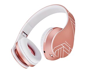 Hodetelefoner - PowerLocus Wireless Headphones P2 (rose gold) - pwl-p2-rosegoldlines