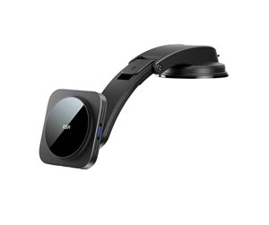 Mobil - Adaptere og ladere - ESR HaloLock suction cup car mount with Qi inductive charger MagSafe (black) - 4894240132845