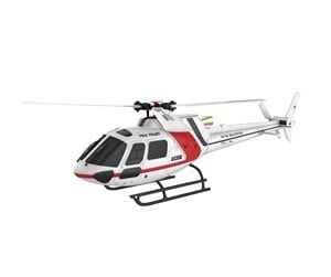 Fjernstyrt - Amewi AS350 Brushless Helicopter 3D 3-Blade 6G Flybarless RTF - 25302