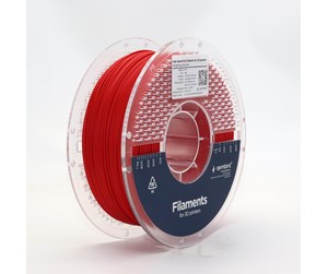 Filament - 3D Printer - Gembird High Speed PLA-filament - Rød - 1.75mm ø - 1 kg - 3DP-PLA1.75HY-01-R