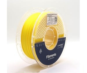 Filament - 3D Printer - Gembird High Speed PLA-filament - Yellow - 1.75mm ø - 1 kg - 3DP-PLA1.75HY-01-Y