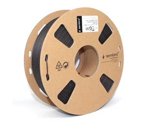 Filament - 3D Printer - Gembird PLA-FL Filament - Svart glitring - 1.75mm ø - 1 kg - 3DP-PLA-MX3-01-GBK