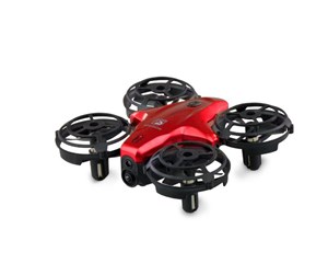 Fjernstyrt - Amewi DRE Mini-Drone Sparrow with Camera Red - 25324