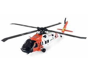 Fjernstyrt - Amewi UH60 Black Hawk Coastguard Helicopter 6G/3D GPS RTF - 25337