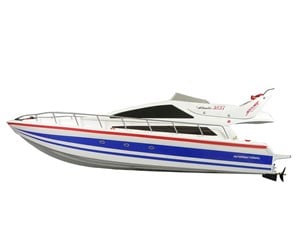 Fjernstyrt - Amewi Yacht Atlantic L 73 cm - 26005