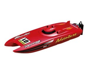 Fjernstyrt - Amewi Racing Catamaran Adventure Red 2.4 GHz 30km/h RTR - 26070