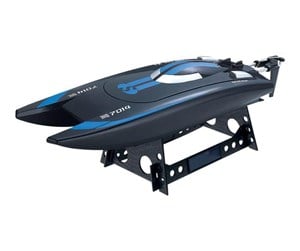 Fjernstyrt - Amewi High Speed Racing Catamaran 7014 Blue 2.4 GHz 25km/h - 26072