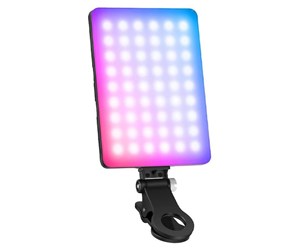 Prosjektorlampe - Neewer VL67C RGB LED 5W selfie light - B0CT5MT82T