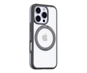 Mobil - Deksel og etui - Torras Ostand R Fusion Case for iPhone 16 Pro Max (Gray) - X00FX1885