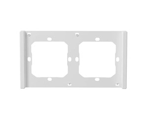 Smarthus - Sonoff Frame for switch M5 80 double 2-fold M5-2C-80-FW (white) - M5-2C-80-FW