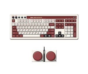 Tastatur - 8BitDo Retro 108 Mechanical Keyboard Fami Edition - Amerikansk Engelsk - RET00493