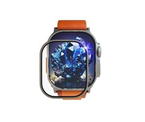 Smartklokke - Tilbehør - FIXED Metal frame Sapphire Glass Apple Watch Ultra 49mm - FIXGSAW-1029