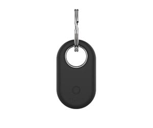 Mobil - Andre tilbehør - FIXED Silky Galaxy SmartTag2 Keychain Case Black - FIXSILD-1334-BK