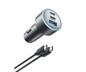 Mobil - Adaptere og ladere - Anker 535 Car Charger (67W) - Grey - A27310A1