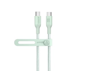 USB - Anker 544 USB-C to USB-C Cable (Bio-Nylon 0.9m) - Green - A80F5H61