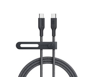 USB - Anker 44 USB-C to USB-C Cable (Bio-Nylon 1.8m) - Black - A80F6H11