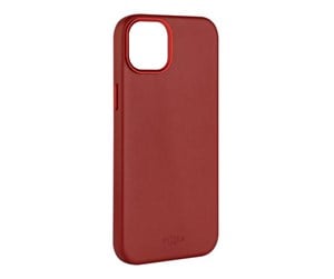 Mobil - Deksel og etui - FIXED MagLeather case iPhone 16 - Red - FIXLM-1400-RD