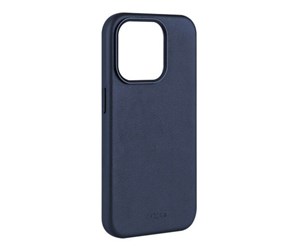 Mobil - Deksel og etui - FIXED MagLeather case for iPhone 16 Pro - Blue - FIXLM-1402-BL