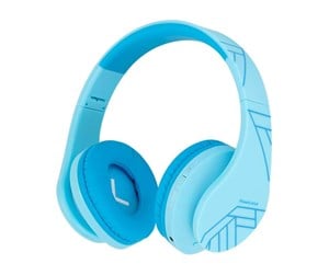 Hodetelefoner - PowerLocus Wireless Headphones for kids P2 (blue) - pwl-p2kids-blue