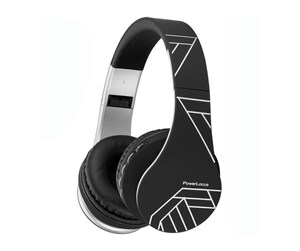 Hodetelefoner - PowerLocus P1 wireless headphones (black and white) - pwl-p1-blacksilver