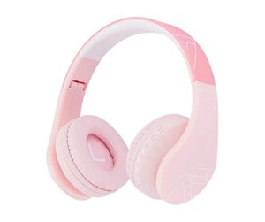 Hodetelefoner - PowerLocus P1 wireless headphones for kids (pink) - pwl-p1kids-pink