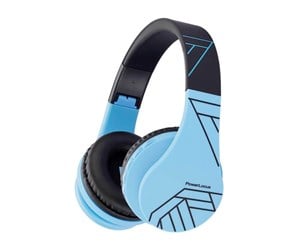 Hodetelefoner - PowerLocus P1 wireless headphones for kids (blue-black) - pwl-p1kids-blueblack